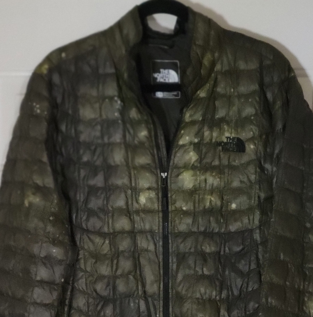 The North Face Men's Olive Puffer Jacket